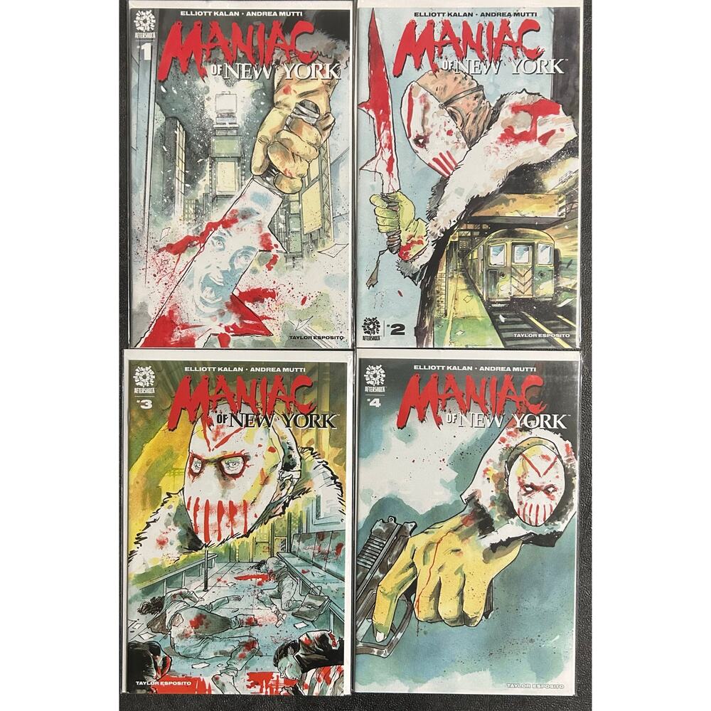 Maniac of New York #1 - 4 (2021 AfterShock) Lot of 4 - 2 Key Issues